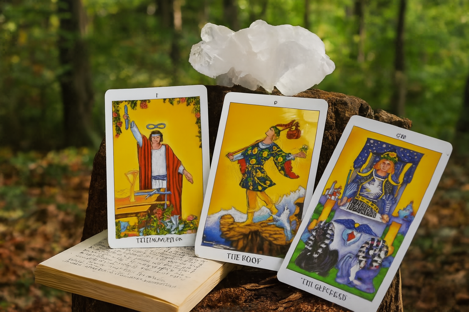4 Card Clarity Reading Email With Spread Picture